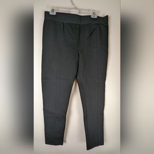 Inc brand women's sz 14 black ankle length stretchy dress pants